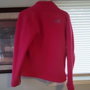 Northface pink fleece jacket size small